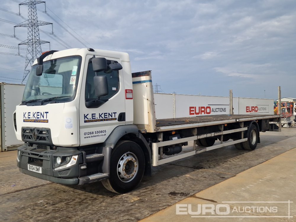 2014 Renault D18 - Camion plateau: photos 1 2014 Renault D18 - Camion plateau: photos 1