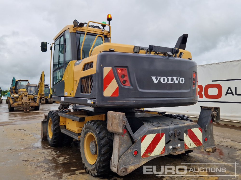 2014 Volvo EW140D - Pelle sur pneus: photos 3 2014 Volvo EW140D - Pelle sur pneus: photos 3