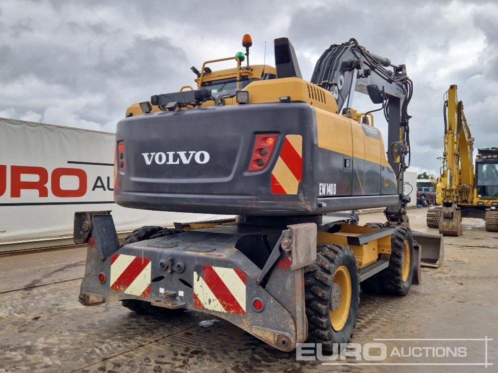2014 Volvo EW140D - Pelle sur pneus: photos 5 2014 Volvo EW140D - Pelle sur pneus: photos 5