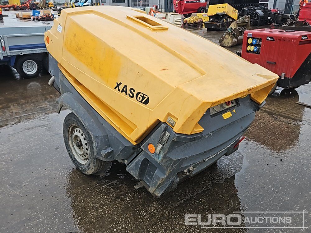 2015 Atlas Copco XAS67 - Compresseur d'air: photos 3 2015 Atlas Copco XAS67 - Compresseur d'air: photos 3