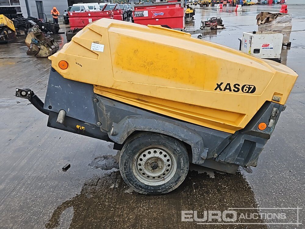 2015 Atlas Copco XAS67 - Compresseur d'air: photos 2 2015 Atlas Copco XAS67 - Compresseur d'air: photos 2