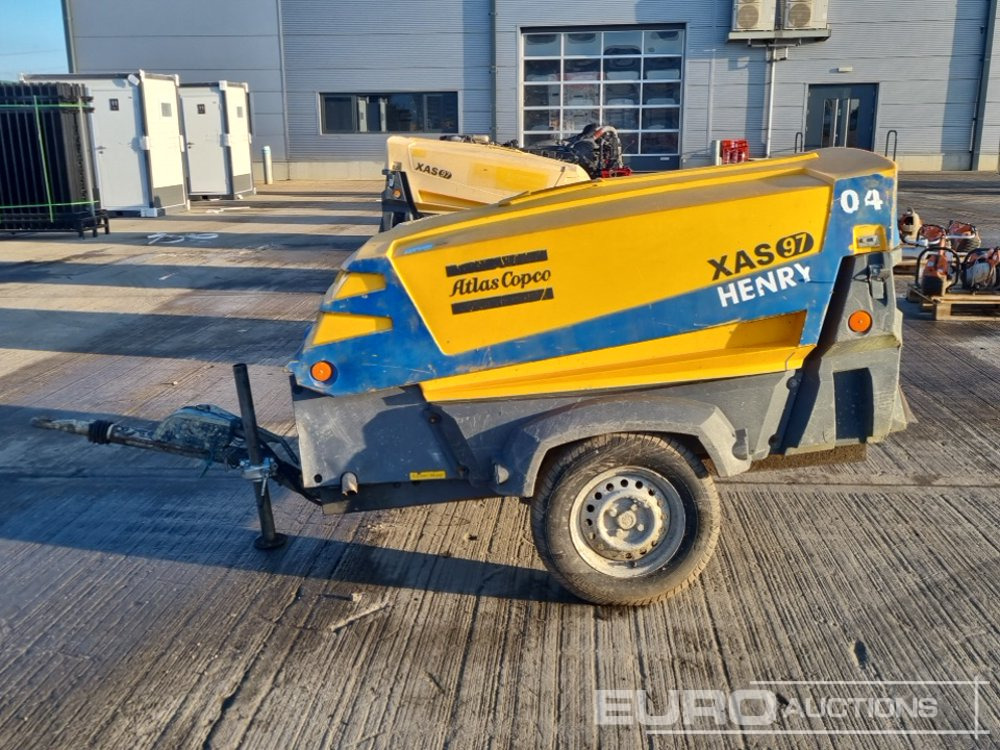 2015 Atlas Copco XAS97 - Compresseur d'air: photos 2 2015 Atlas Copco XAS97 - Compresseur d'air: photos 2