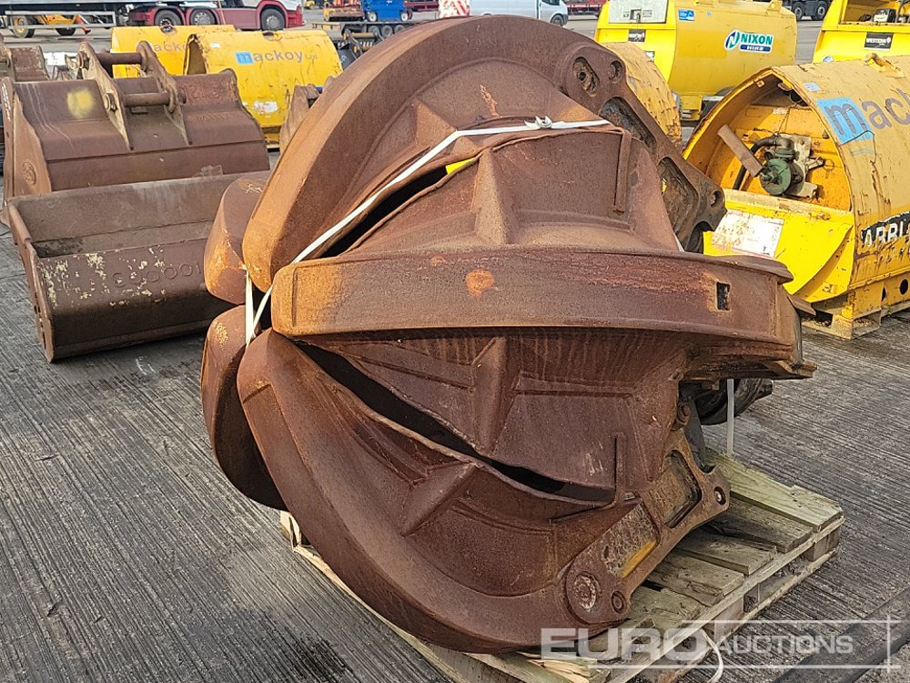 2015 CAT Hydraulic Rotating 5 Tyne Scrap Grab to suit Material Handler - Godet: photos 1 2015 CAT Hydraulic Rotating 5 Tyne Scrap Grab to suit Material Handler - Godet: photos 1