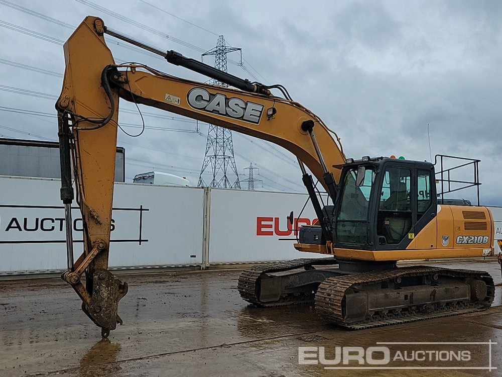 2015 Case CX210B - Pelle sur chenille: photos 1 2015 Case CX210B - Pelle sur chenille: photos 1