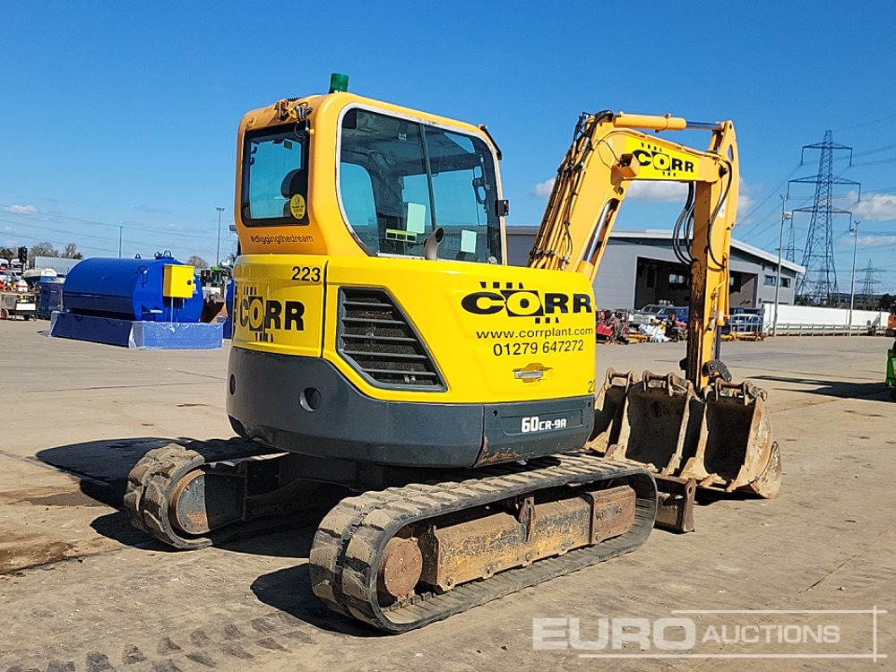 2015 Hyundai R60CR-9 - Mini pelle: photos 5 2015 Hyundai R60CR-9 - Mini pelle: photos 5