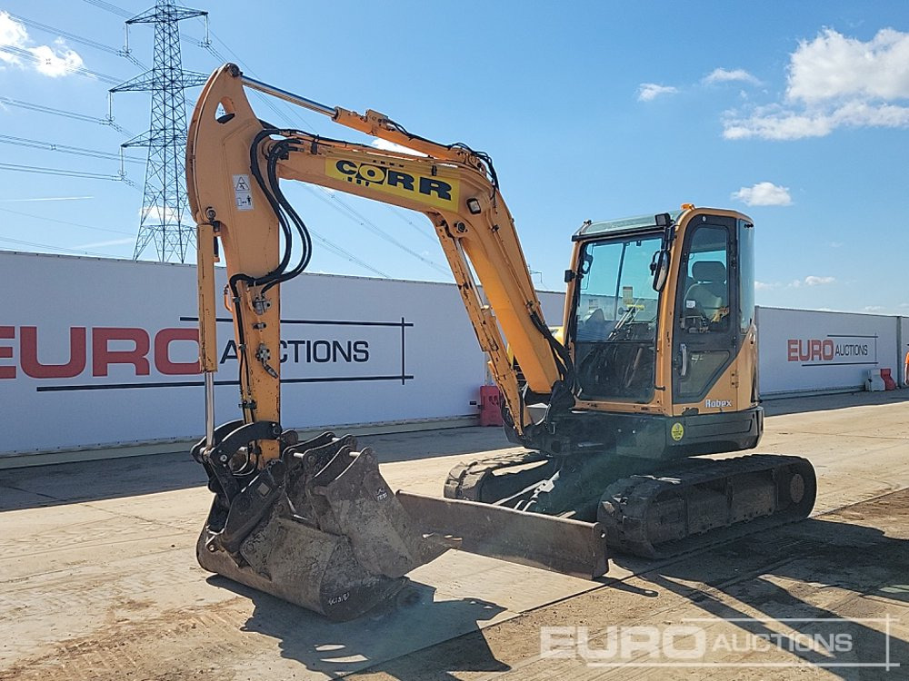 2015 Hyundai R60CR-9 - Mini pelle: photos 1 2015 Hyundai R60CR-9 - Mini pelle: photos 1