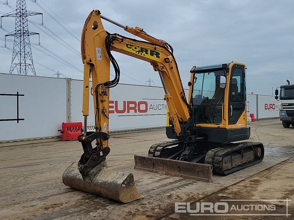 2015 Hyundai R60CR-9 - Mini pelle: photos 1 2015 Hyundai R60CR-9 - Mini pelle: photos 1