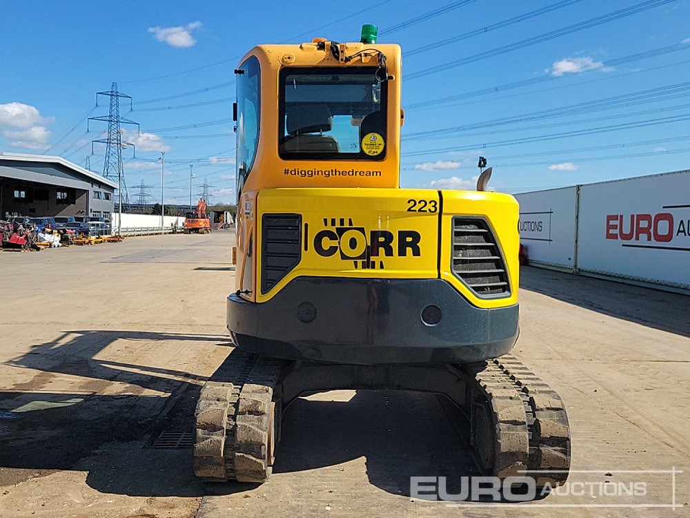 2015 Hyundai R60CR-9 - Mini pelle: photos 4 2015 Hyundai R60CR-9 - Mini pelle: photos 4