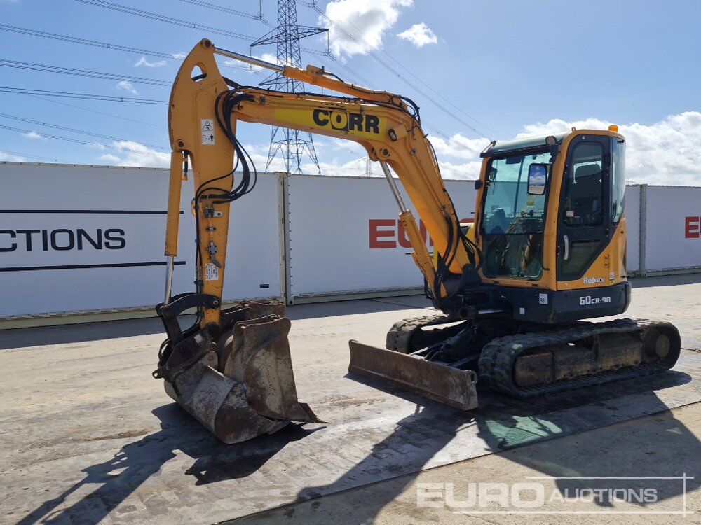 2015 Hyundai R60CR-9A - Mini pelle: photos 1 2015 Hyundai R60CR-9A - Mini pelle: photos 1