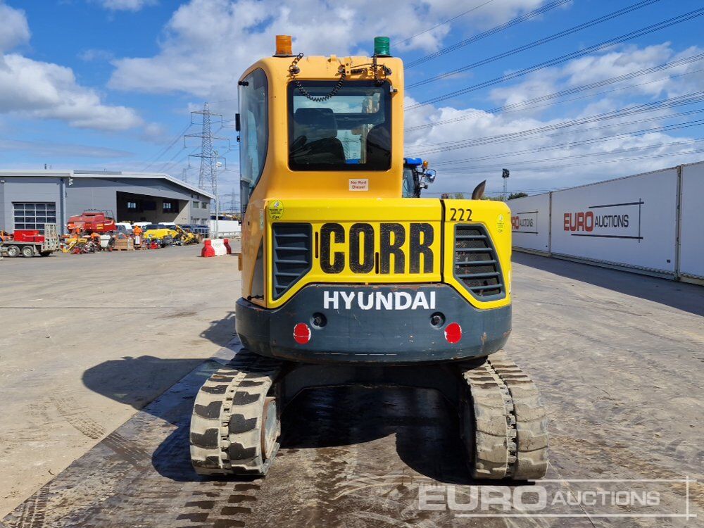 2015 Hyundai R60CR-9A - Mini pelle: photos 4 2015 Hyundai R60CR-9A - Mini pelle: photos 4