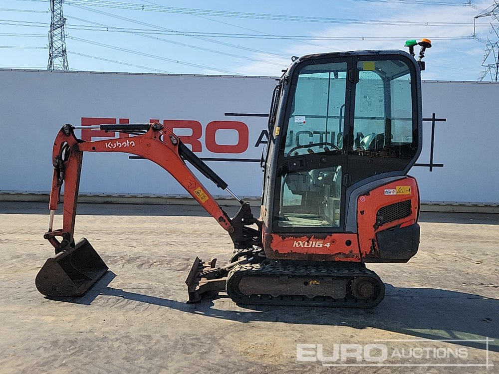 2015 Kubota KX016-4 - Mini pelle: photos 2 2015 Kubota KX016-4 - Mini pelle: photos 2