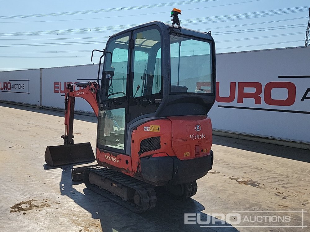 2015 Kubota KX016-4 - Mini pelle: photos 3 2015 Kubota KX016-4 - Mini pelle: photos 3