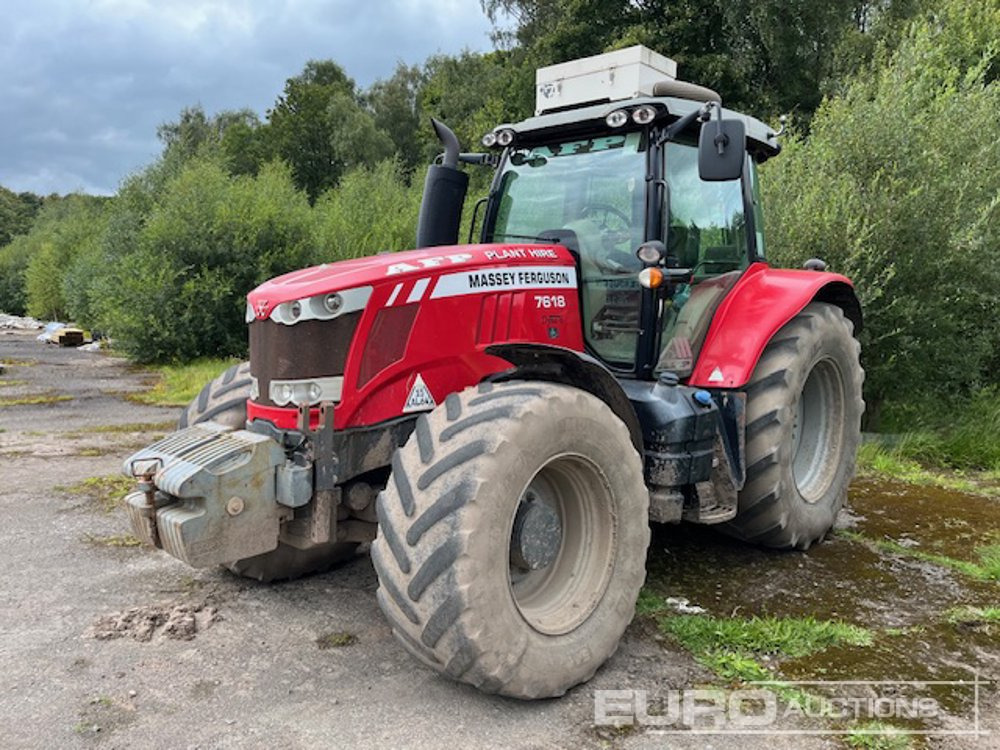 2015 Massey Ferguson 7618 - Tracteur agricole: photos 1 2015 Massey Ferguson 7618 - Tracteur agricole: photos 1