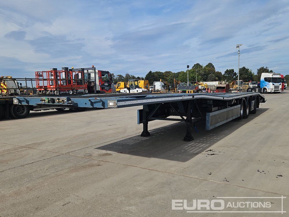 2015 SDC Trailers Ltd Tri Axle Low Loader Trailer, Rear Steer - Remorque porte-engin surbaissée: photos 1 2015 SDC Trailers Ltd Tri Axle Low Loader Trailer, Rear Steer - Remorque porte-engin surbaissée: photos 1