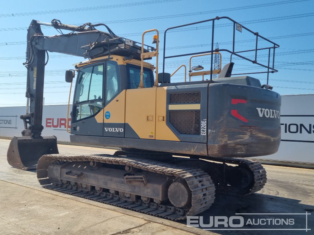 2015 Volvo EC220EL - Pelle sur chenille: photos 3 2015 Volvo EC220EL - Pelle sur chenille: photos 3
