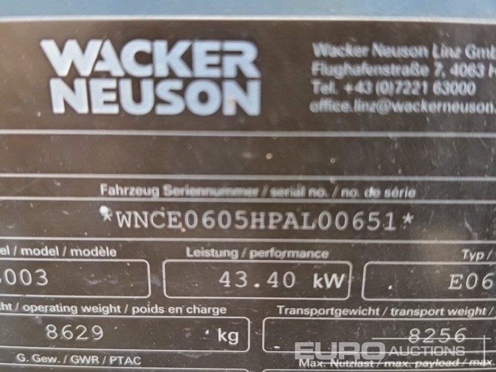 Pelle 2015 Wacker Neuson 8003: photos 45 Pelle 2015 Wacker Neuson 8003: photos 45