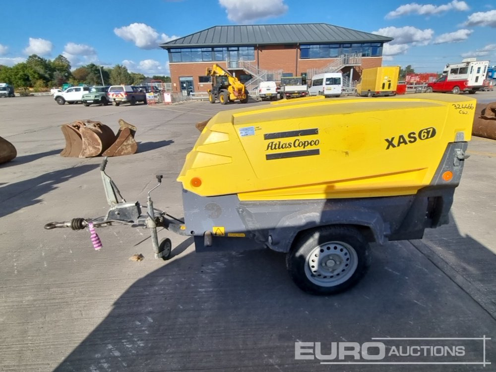 2016 Atlas Copco XAS67KD - Compresseur d'air: photos 2 2016 Atlas Copco XAS67KD - Compresseur d'air: photos 2