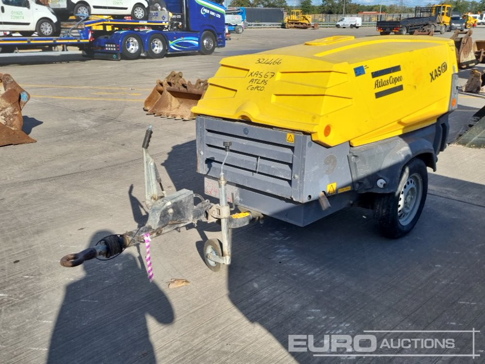 2016 Atlas Copco XAS67KD - Compresseur d'air: photos 1 2016 Atlas Copco XAS67KD - Compresseur d'air: photos 1