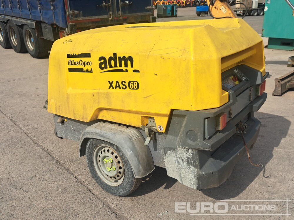 2016 Atlas Copco XAS68 - Compresseur d'air: photos 3 2016 Atlas Copco XAS68 - Compresseur d'air: photos 3