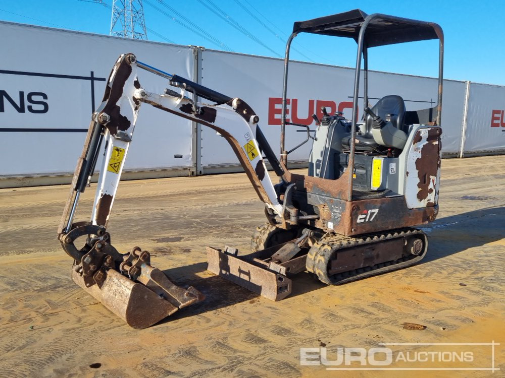 2016 Bobcat E17 - Mini pelle: photos 1 2016 Bobcat E17 - Mini pelle: photos 1