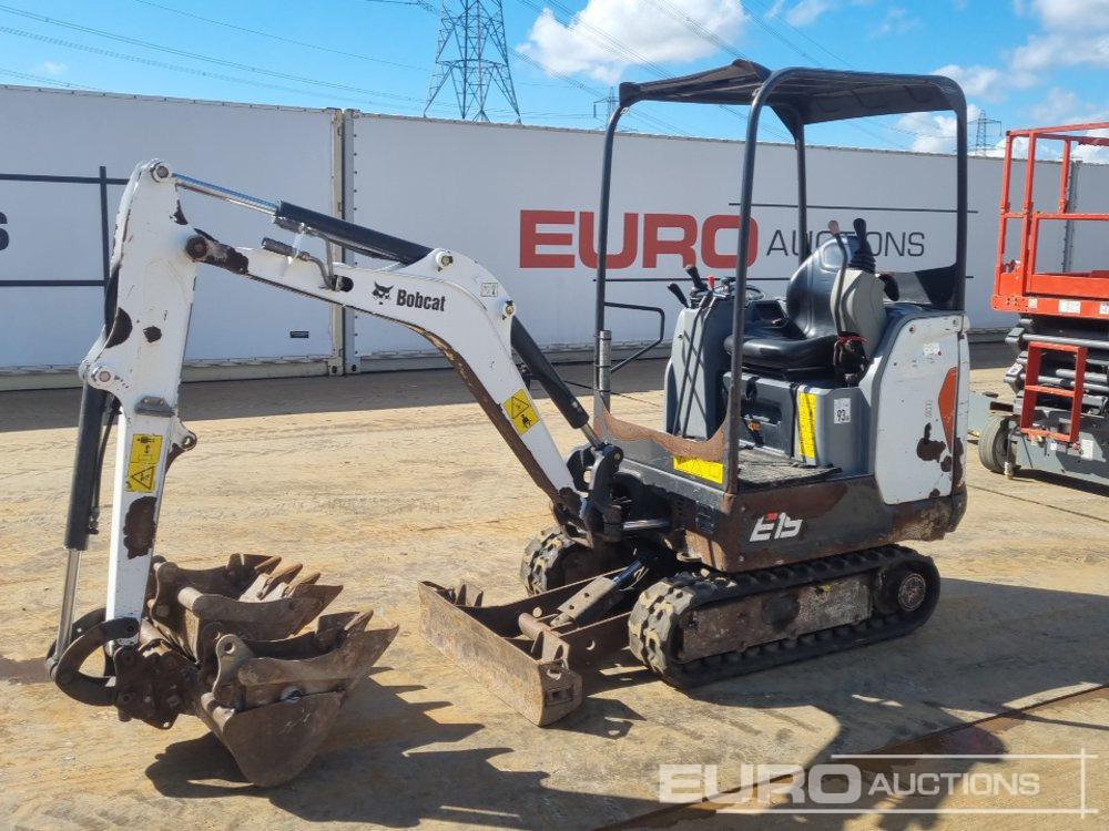 2016 Bobcat E19 - Mini pelle: photos 1 2016 Bobcat E19 - Mini pelle: photos 1