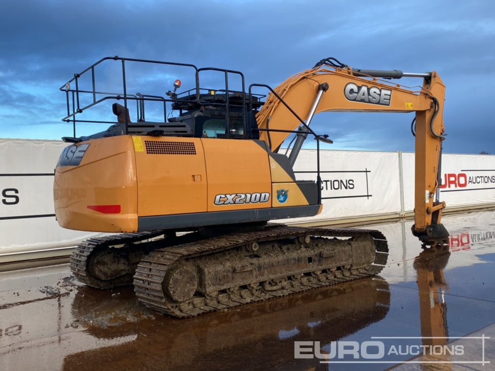 2016 Case CX210D - Pelle sur chenille: photos 5 2016 Case CX210D - Pelle sur chenille: photos 5