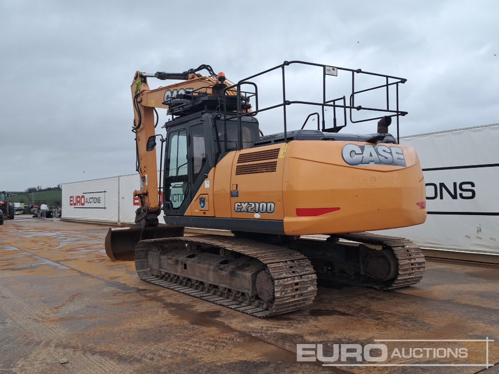 2016 Case CX210D - Pelle sur chenille: photos 3 2016 Case CX210D - Pelle sur chenille: photos 3