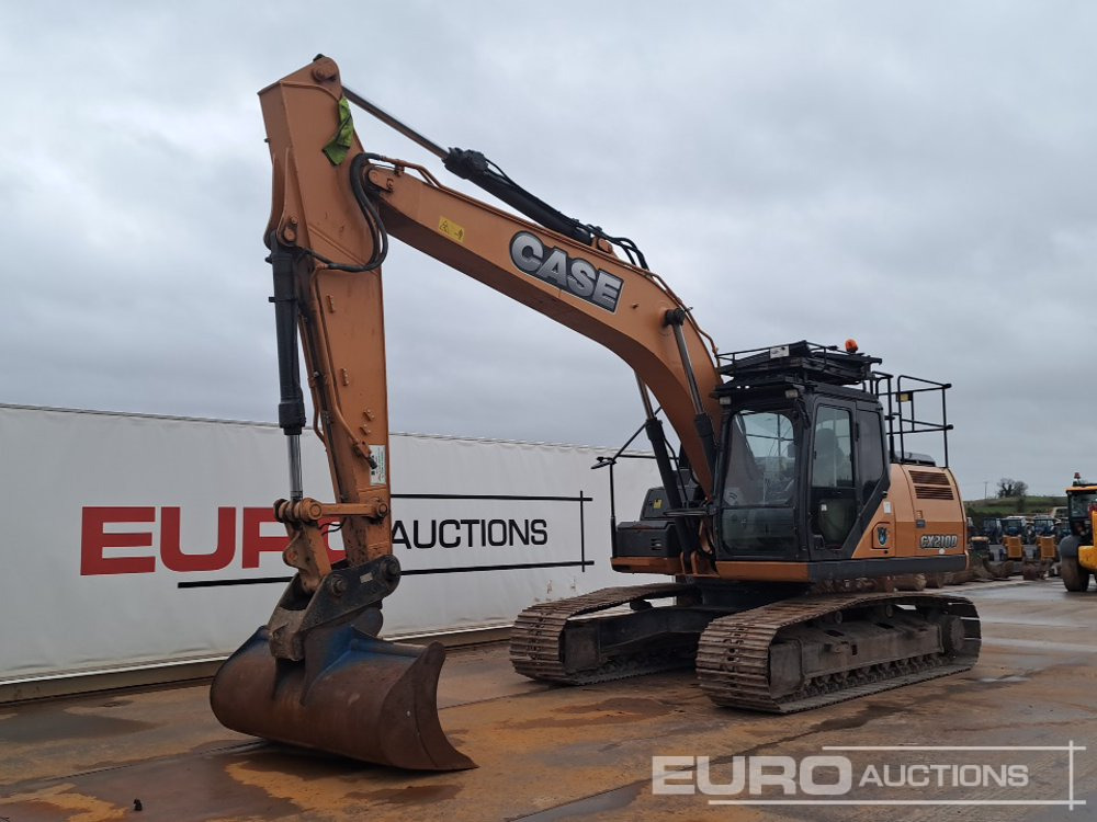 2016 Case CX210D - Pelle sur chenille: photos 1 2016 Case CX210D - Pelle sur chenille: photos 1