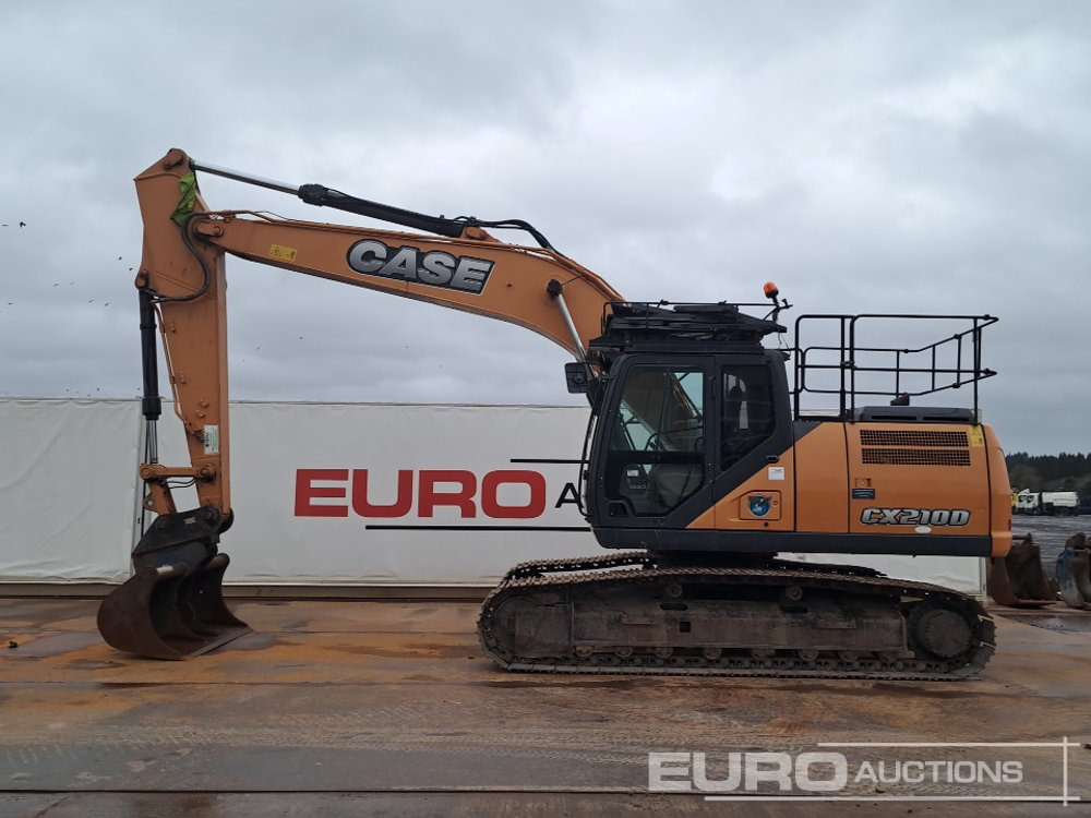 2016 Case CX210D - Pelle sur chenille: photos 2 2016 Case CX210D - Pelle sur chenille: photos 2