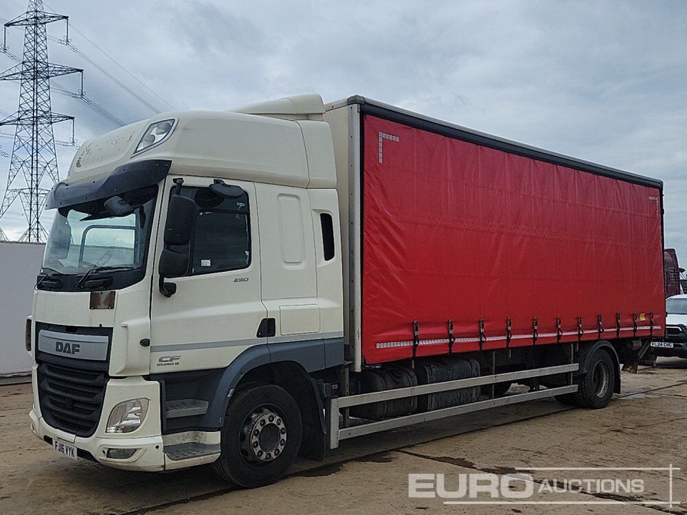 2016 DAF CF250 - Camion à rideaux coulissants: photos 1 2016 DAF CF250 - Camion à rideaux coulissants: photos 1