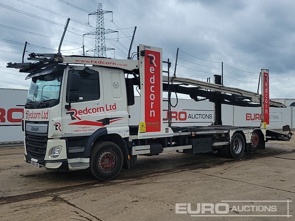 2016 DAF CF330 - Camion porte-voitures: photos 1 2016 DAF CF330 - Camion porte-voitures: photos 1