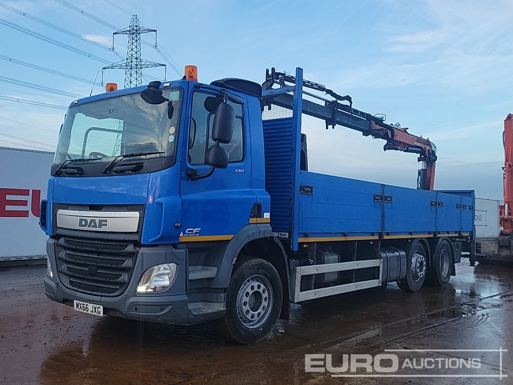 2016 DAF CF330FAG - Camion plateau: photos 1 2016 DAF CF330FAG - Camion plateau: photos 1