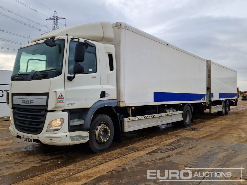 2016 DAF CF400 - Camion fourgon: photos 1 2016 DAF CF400 - Camion fourgon: photos 1
