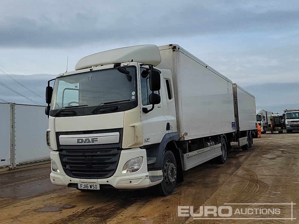 2016 DAF CF400 - Camion fourgon: photos 1 2016 DAF CF400 - Camion fourgon: photos 1