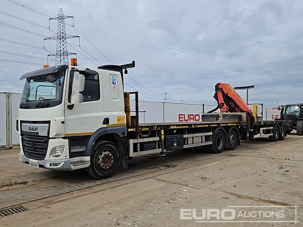 2016 DAF CF440 - Camion plateau: photos 1 2016 DAF CF440 - Camion plateau: photos 1