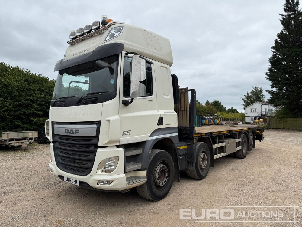 2016 DAF CF460 - Camion plateau: photos 1 2016 DAF CF460 - Camion plateau: photos 1