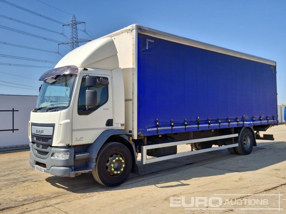 2016 DAF LF250 - Camion à rideaux coulissants: photos 1 2016 DAF LF250 - Camion à rideaux coulissants: photos 1