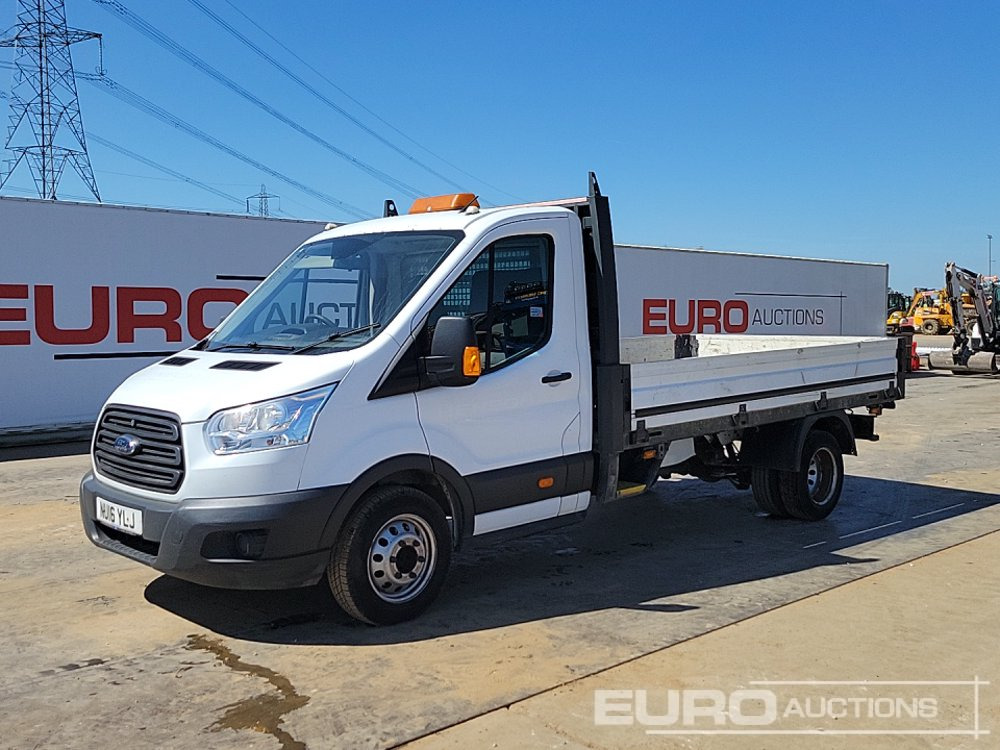 2016 Ford Transit 350 - Fourgon plateau: photos 1 2016 Ford Transit 350 - Fourgon plateau: photos 1