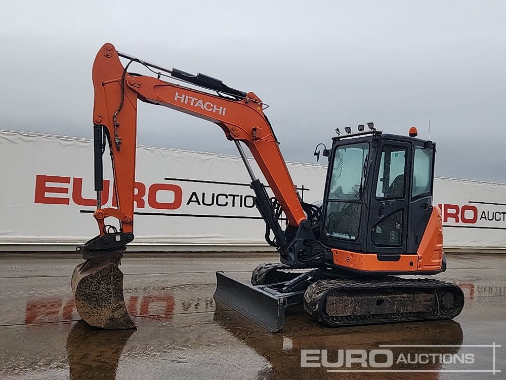 2016 Hitachi ZX65USB-5A CLP - Mini pelle: photos 1 2016 Hitachi ZX65USB-5A CLP - Mini pelle: photos 1