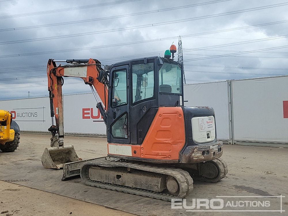 2016 Hitachi ZX65USB-5A - Mini pelle: photos 3 2016 Hitachi ZX65USB-5A - Mini pelle: photos 3