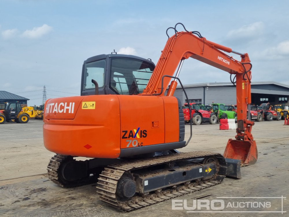 2016 Hitachi ZX70 - Mini pelle: photos 5 2016 Hitachi ZX70 - Mini pelle: photos 5