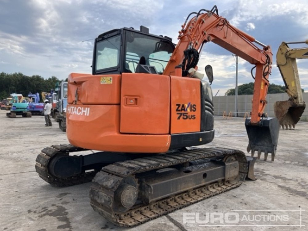 2016 Hitachi ZX75US-5 - Mini pelle: photos 3 2016 Hitachi ZX75US-5 - Mini pelle: photos 3