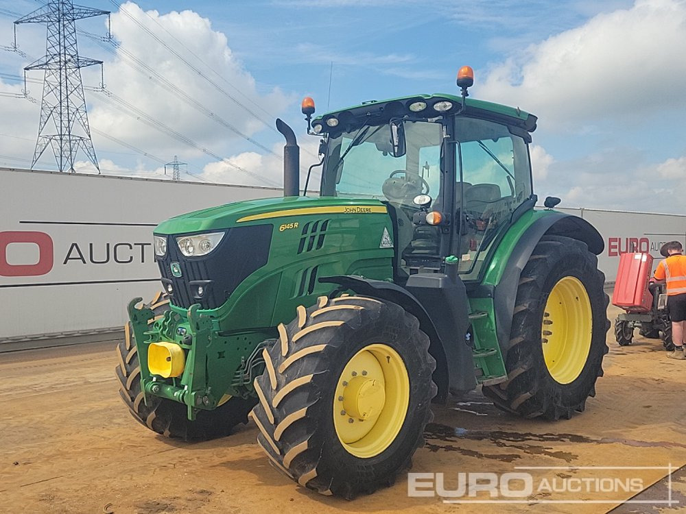 2016 John Deere 6145R - Tracteur agricole: photos 1 2016 John Deere 6145R - Tracteur agricole: photos 1
