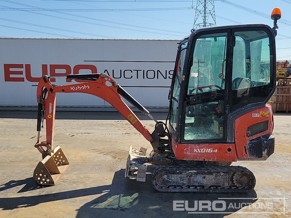 2016 Kubota KX016-4 - Mini pelle: photos 2 2016 Kubota KX016-4 - Mini pelle: photos 2
