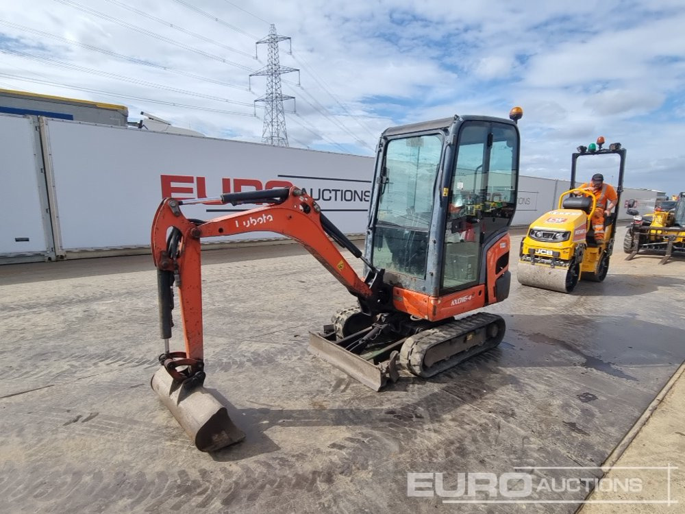 2016 Kubota KX016-4 - Mini pelle: photos 1 2016 Kubota KX016-4 - Mini pelle: photos 1