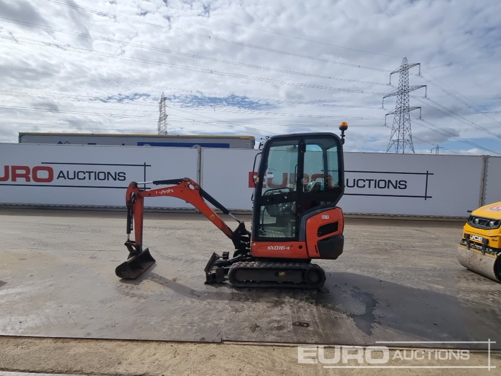 2016 Kubota KX016-4 - Mini pelle: photos 2 2016 Kubota KX016-4 - Mini pelle: photos 2