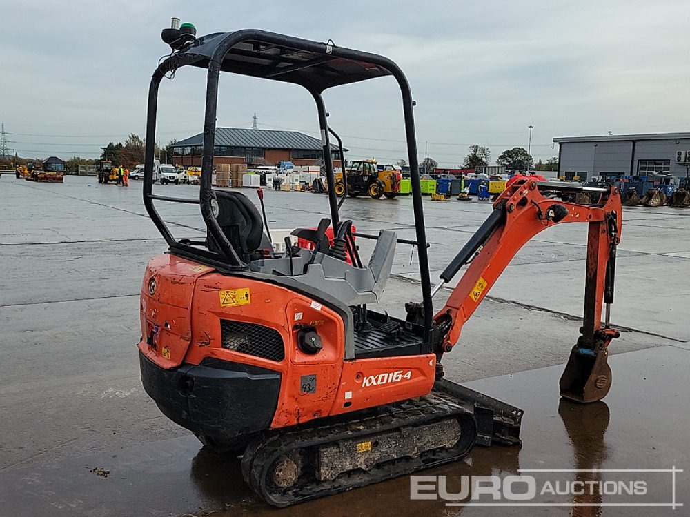 2016 Kubota KX016-4 - Mini pelle: photos 5 2016 Kubota KX016-4 - Mini pelle: photos 5