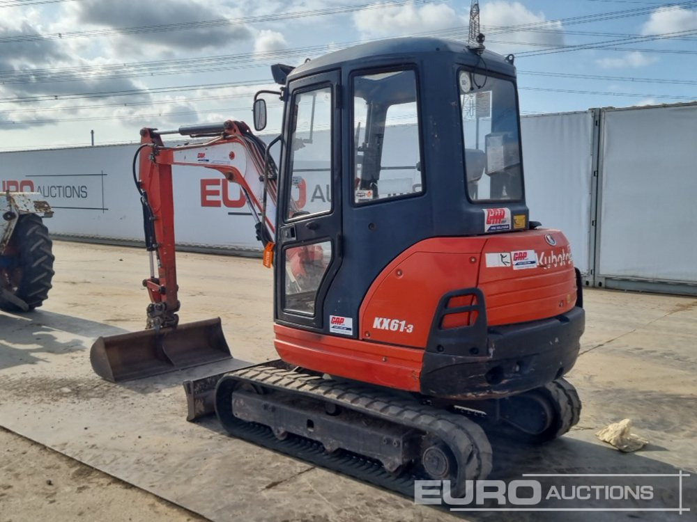 2016 Kubota KX61-3 - Mini pelle: photos 3 2016 Kubota KX61-3 - Mini pelle: photos 3