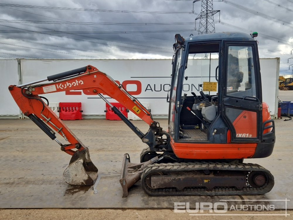 2016 Kubota KX61-3 - Mini pelle: photos 2 2016 Kubota KX61-3 - Mini pelle: photos 2