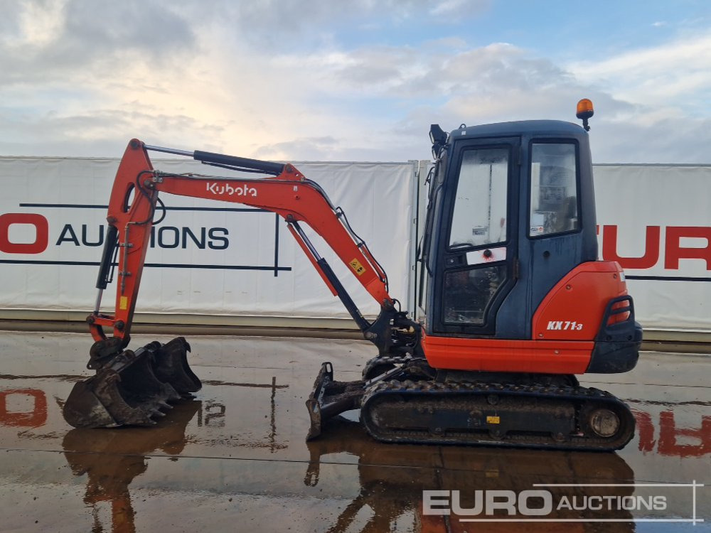 2016 Kubota KX71-3 - Mini pelle: photos 2 2016 Kubota KX71-3 - Mini pelle: photos 2